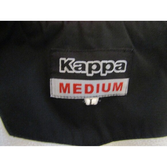 Kappa Red Black Track Jacket “Girmanys” Full Zip Lined Men’s M/L - Picture 6 of 7